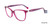 Burgundy Furla VFU196 Eyeglasses.