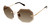 Brown/Gold Kate Young For Tura K541 Sunglasses.