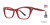 Cranberry Xoxo Brasilia Eyeglasses.