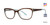 Brown Xoxo Cyprus Eyeglasses.