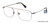 Silver/Brown (10) C-Zone U1201 Eyeglasses