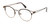 Black/Brown (90) C-Zone U1205 Eyeglasses - Teenager