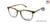 Green Grey Crystal William Morris London WM50082 Eyeglasses.