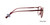 Shiny Red Demi Daniel Walters CB5081 Eyeglasses.