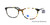 Shiny Brown Mix/Brown Daniel Walters RGA018 Eyeglasses.