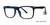 Matte Black/Blue Parade Q Series 1766 Eyeglasses.