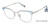Silver/ Crystal Blue Brendel 902285 Eyeglasses