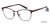 Burgundy Capri FX111 Eyeglasses.