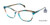 Turquoise/Brn William Morris Black Label BLVIVIENNE Eyeglasses