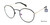 Black/Gun William Morris Black Label BLFREDRICK Eyeglasses