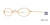 Matte Gold	Elan 9246 Eyeglasses.