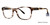 Walnut Tortoise Vera Wang Kami Eyeglasses.