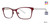 Berry Vera Wang Skyler Eyeglasses.