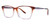 Wine Vera Wang Tula Eyeglasses.