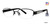 Black  Vera Wang Valrae Eyeglasses.