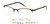 Brown Brush Free-Form FFA916 Eyeglasses 