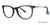Black Shimmer Vera Wang VA32 Eyeglasses.