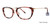 Rose Tortoise Vera Wang VA37 Eyeglasses.