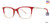 Red Vera Wang VA44 Eyeglasses.