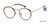 Black Gold Capri Menizzi M4046 Eyeglasses - Teenager.