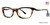 Black Tortoise Vera Wang V332 Eyeglasses.