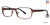 Brown Vera Wang V341 Eyeglasses.