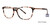 Rose Tortoise Vera Wang V505 Eyeglasses.