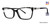Black Marble Vera Wang V533 Eyeglasses.