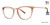 Rose Gold Vera Wang V557 Eyeglasses.