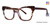 Amethyst Tortoise Vera Wang V558 Eyeglasses.