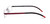 Red/ Dark Gunmetal Free-Form FFA951 Eyeglasses 