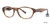 Brown Vera Wang V353 Eyeglasses.