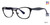 Black Vera Wang V385 Eyeglasses.