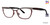 Crimson Vera Wang V391 Eyeglasses.