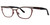 Crimson Vera Wang V391 Eyeglasses.