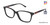 Black/Red Tort Ann Taylor AT322 Eyeglasses.