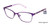 Matte Eggplant Ann Taylor ATP705 Petite Eyeglasses - Teenager.