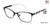 Matte Black Ann Taylor ATP705 Petite Eyeglasses - Teenager.