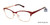 Matte Burgundy Ann Taylor ATP710 Petite Eyeglasses.