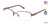 Brown (c01) C By L'Amy 522 Eyeglasses.