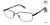 Black c03 Champion 4021 Extended Size Titanium Eyeglasses.