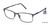 C01 Gunmetal Tlg NU011 Titanium Eyeglasses.