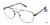 C03 Gold Tlg NU035 Titanium Eyeglasses.