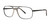 Black Comfort Flex Decker Eyeglasses.