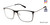 Black/Crystal Sperry CONWAY Eyeglasses.