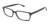 Black/Crystal (c01) Vision's 202 Eyeglasses.