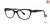 Black Kensie RX Lace Eyeglasses - Teenager