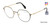 Black/Silver C-Zone M1214 Eyeglasses -Teenger.