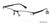 Black/Brown C-Zone XLU5503 Eyeglasses.