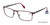 Wine Red/Grey C-Zone XLU6502 Eyeglasses.